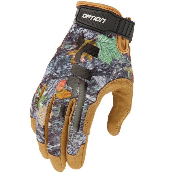 Lift Safety OPTION Glove Camo Synthetic Leather with Air Mesh GON-17CFBR2L